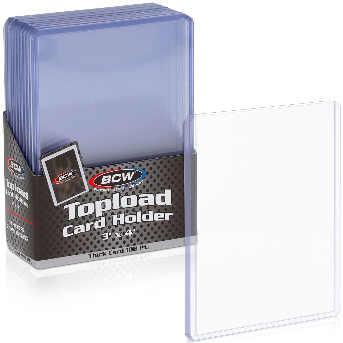 108pt. Top Loaders - 10/pack (HG)